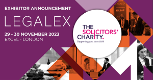 The Solicitors' Charity - LegalEx Exhibitor Annoucement