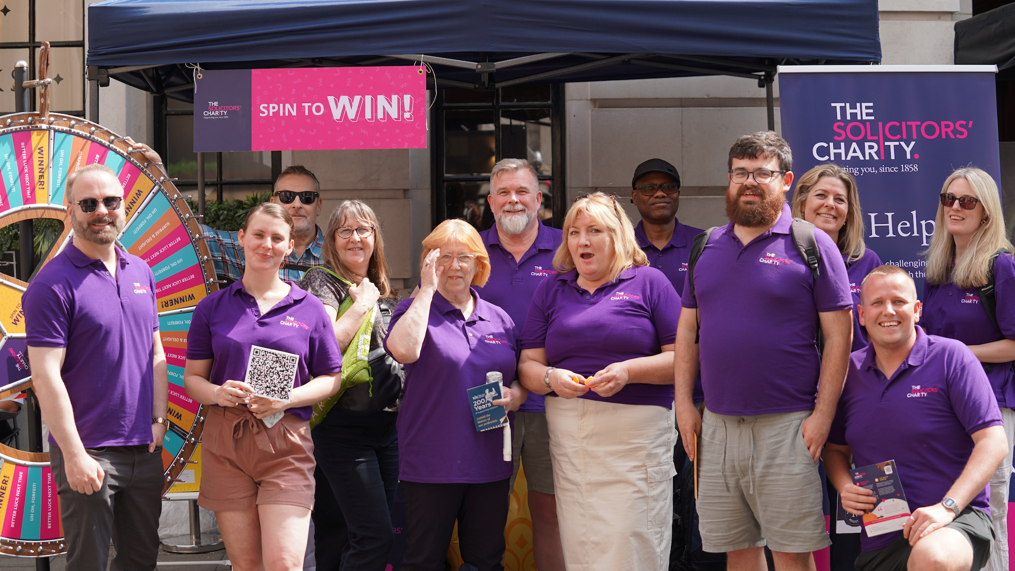 Team of The Solicitors' Charity at London Legal Walk