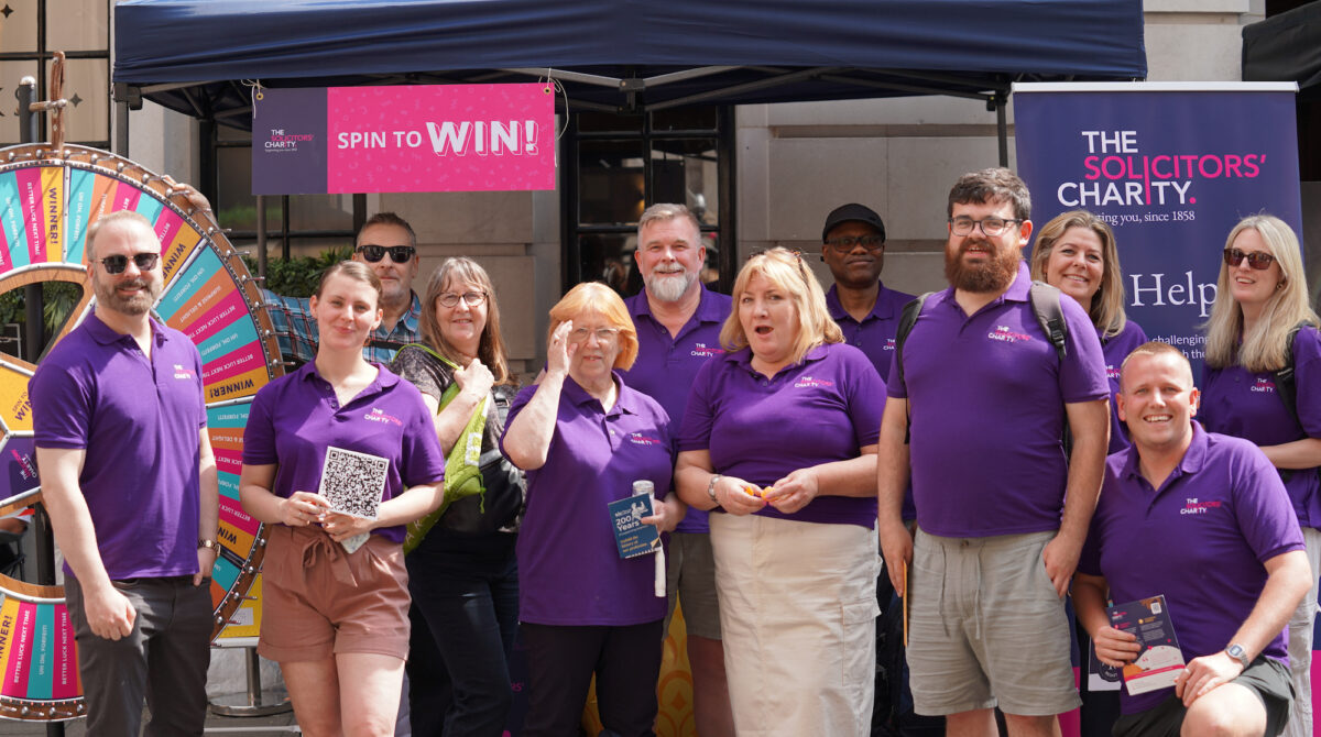 Team of The Solicitors' Charity at London Legal Walk