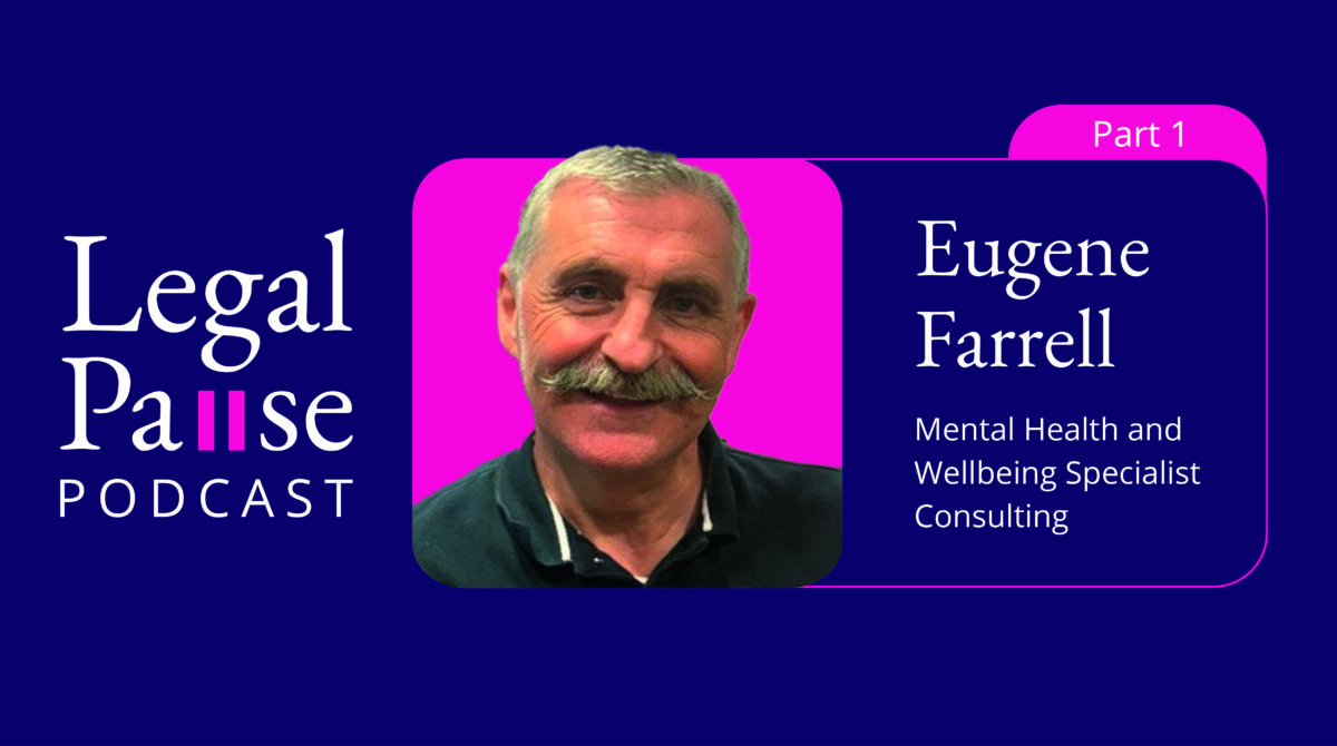 Eugene The Solicitors' Charity The Legal Pause